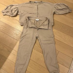 Something Navy sweat set